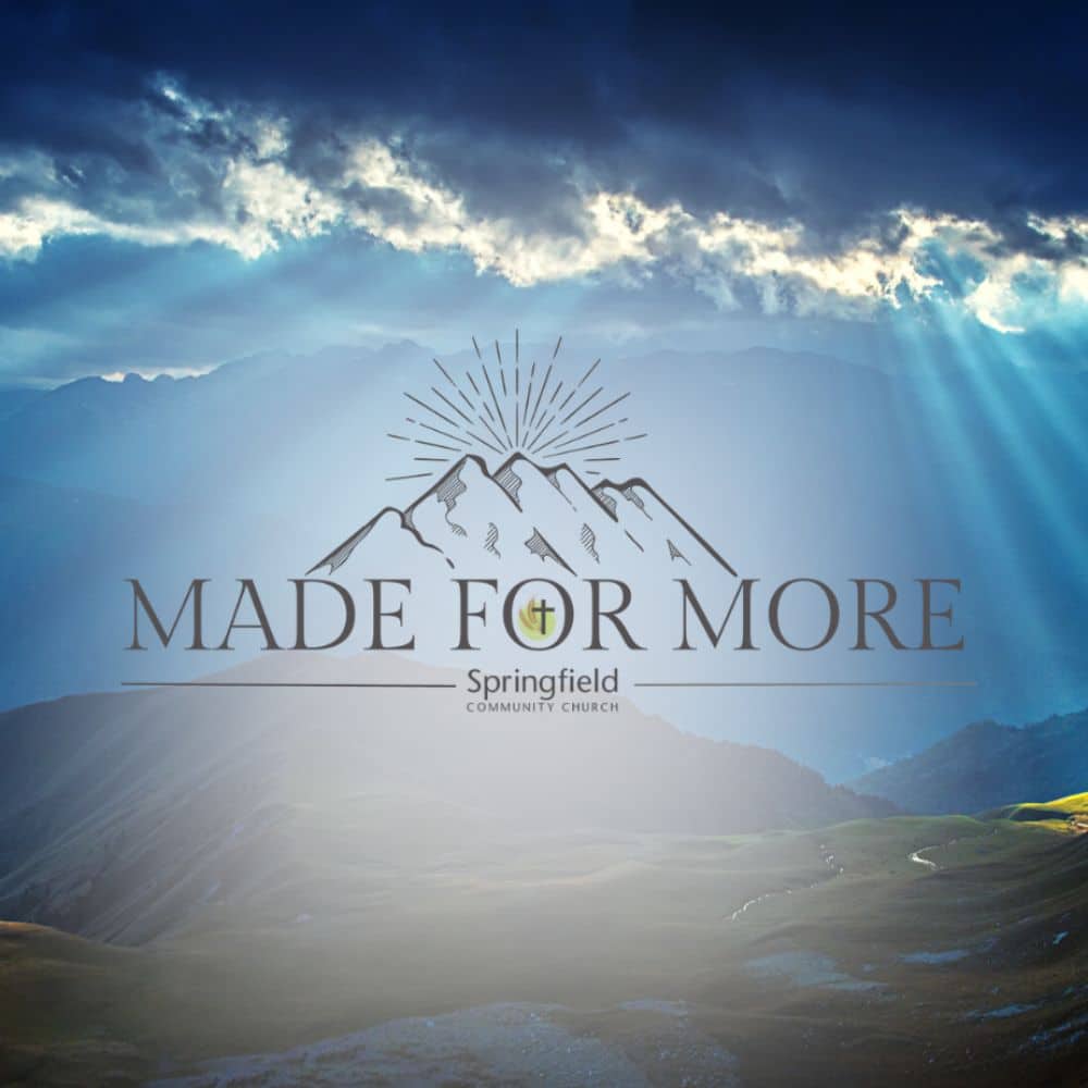 Made For More - Step into the life God intended you to live